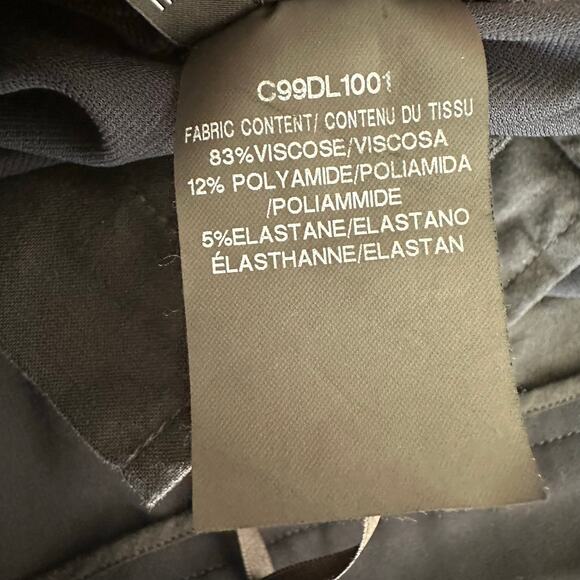 Derek Lam Alana Flare Legging Dress Pant US 10 Navy - Picture 5 of 9